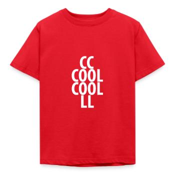cool - T-shirt Enfant - rouge - Devant - AI Model Kid Male (0cm)