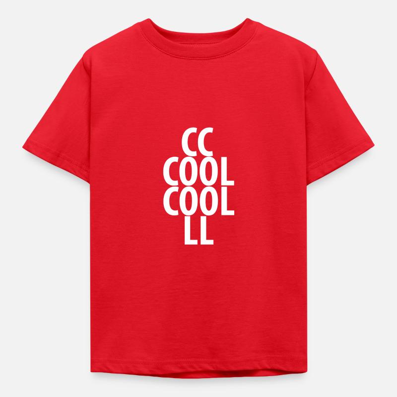 cool - Kinder T-Shirt - Rot