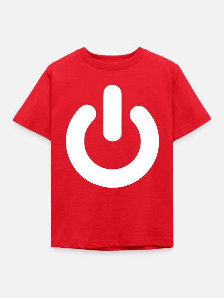 Power - Kinder T-Shirt - Rot