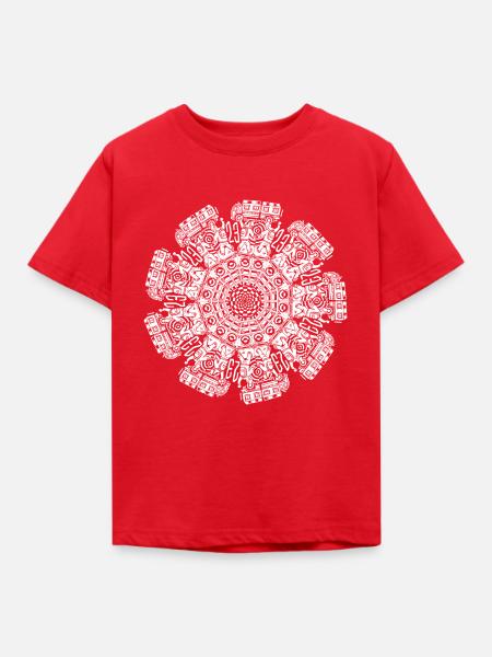 teknivalbumsi - Kinder T-Shirt - Rot