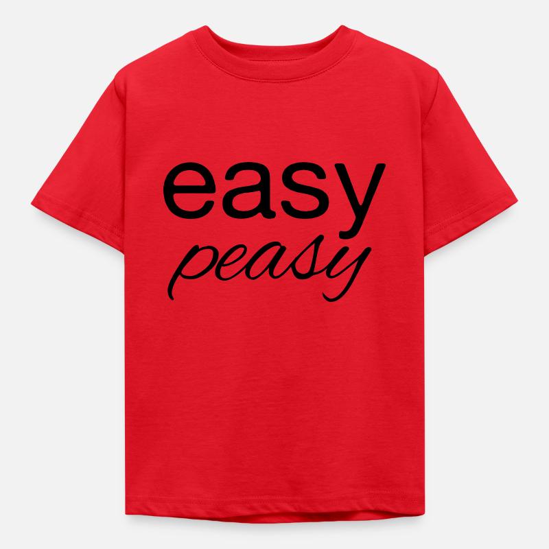 easy peasy - Kinder T-Shirt - Rot