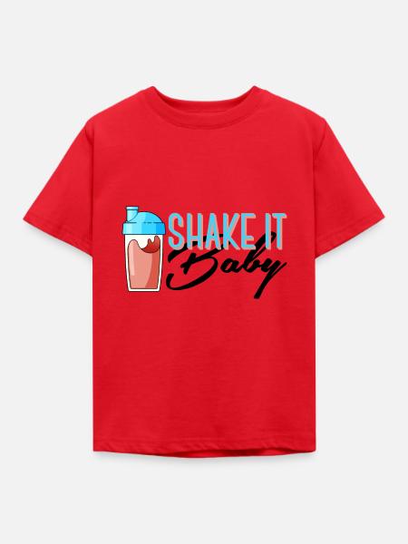 Shake it Baby - Kinder T-Shirt - Rot