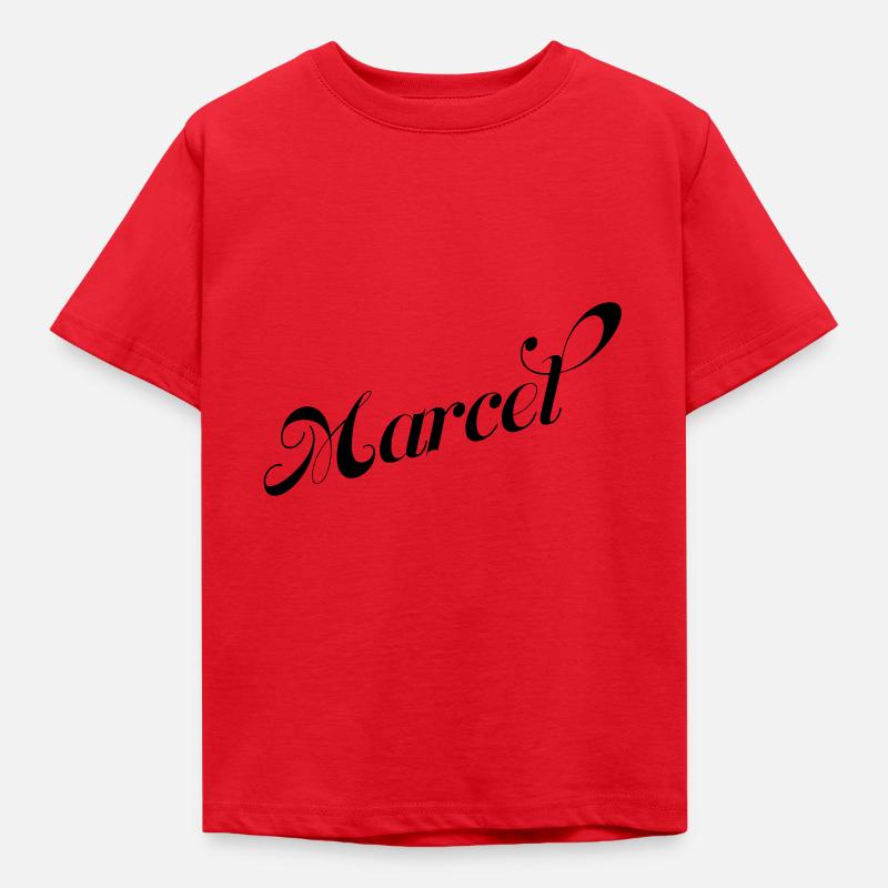 Marcel - T-shirt Enfant - rouge