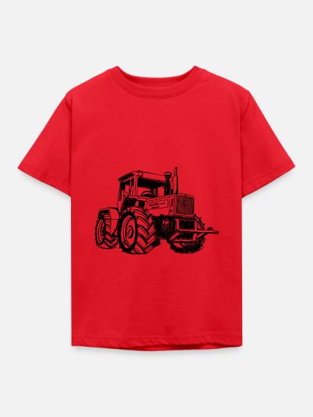 Unimog - Oldtimer - Offroad - MB Trac - Kinder T-Shirt - Rot