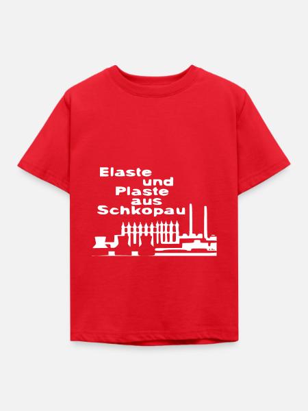 Elaste und Plaste aus Schkopau - Kinder T-Shirt - Rot