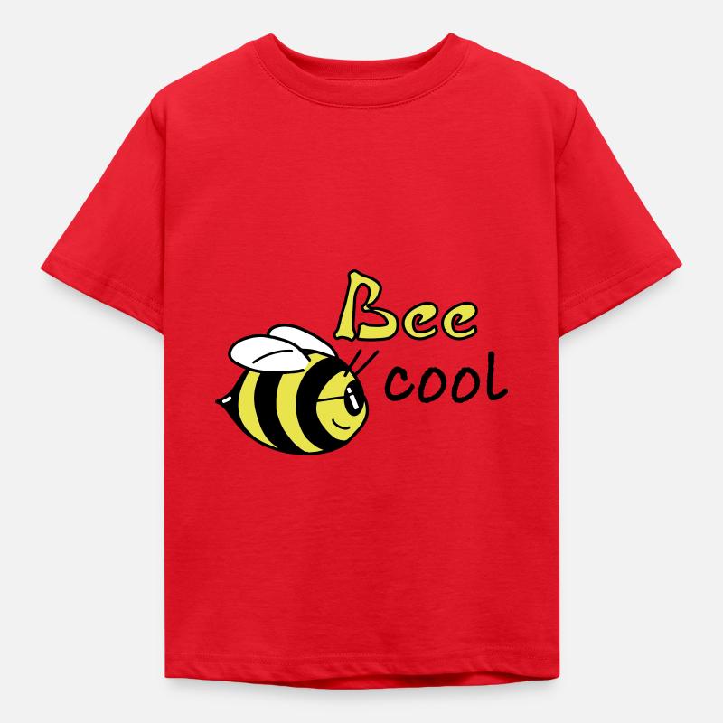 bee cool - Kinder T-Shirt - Rot