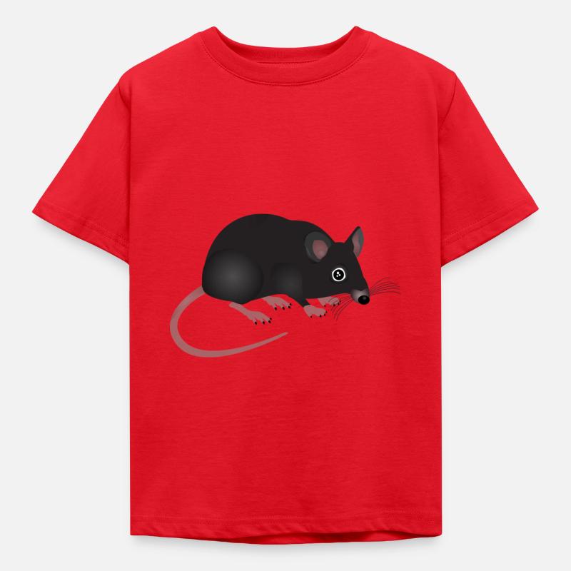 Ratte - Kinder T-Shirt - Rot