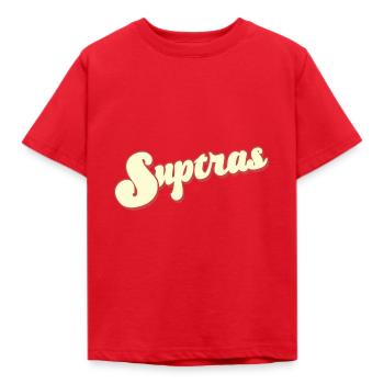 hooligan hools tribüne bloc 9a suptras ultras ventilateur - T-shirt Enfant - rouge - Devant - AI Model Kid Male (0cm)