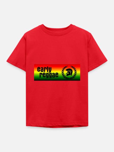 Early Reggae - Kinder T-Shirt - Rot