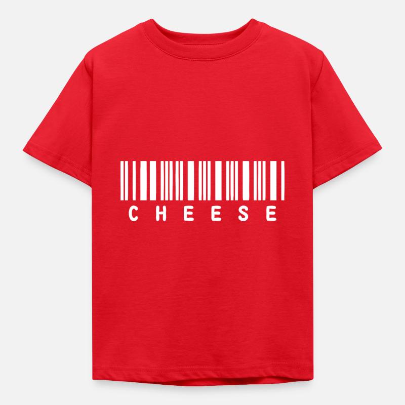 Cheese code (cheese code) - Kids' T-Shirt - red