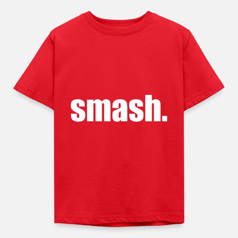 smash point w - T-shirt Enfant - rouge