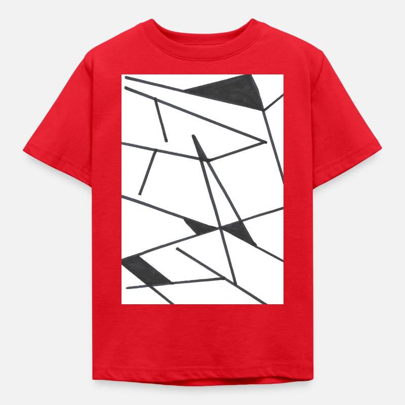 Phasen - Kinder T-Shirt - Rot