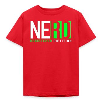 Diététicien diététique - T-shirt Enfant - rouge - Devant - AI Model Kid Male (0cm)