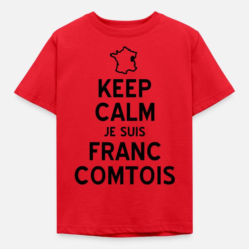 franc-comtois - T-shirt Enfant - rouge