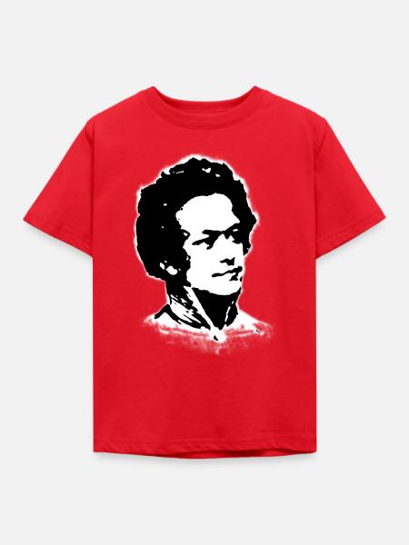 Junger Marx - Kinder T-Shirt - Rot