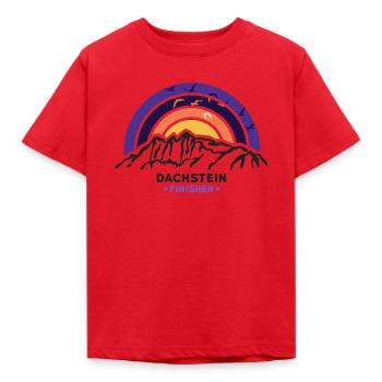 Hoher Dachstein Finisher Alpinisme Randonnée - T-shirt Enfant - rouge - Devant - AI Model Kid Male (0cm)