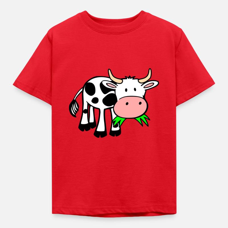 vache - T-shirt Enfant - rouge