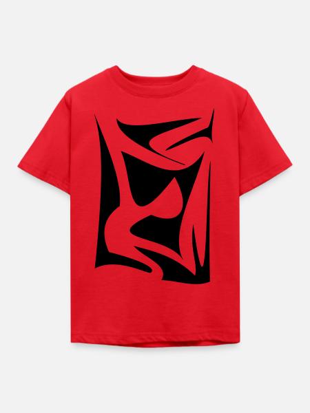 tribal - Kinder T-Shirt - Rot