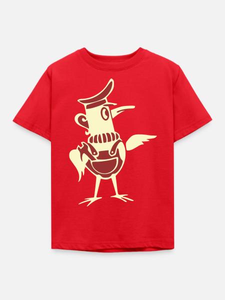 Minol Pirol - Kinder T-Shirt - Rot