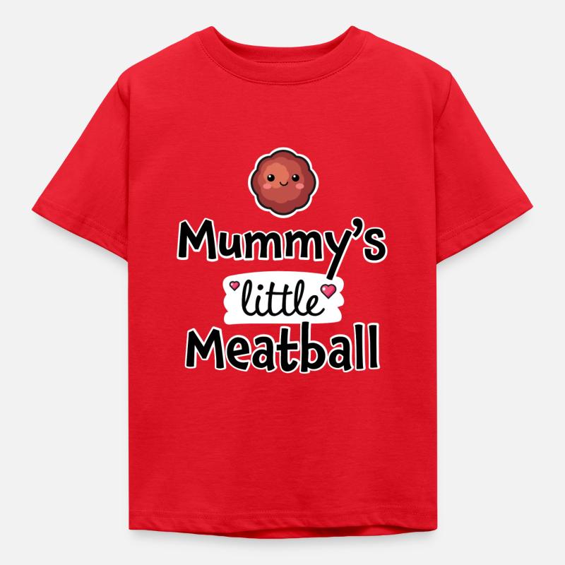 Kleiner Fleischbällchen - Kinder T-Shirt - Rot
