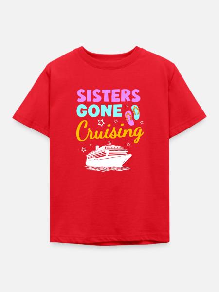 Kreuzfahrtschiff Kreuzfahrt - Kinder T-Shirt - Rot