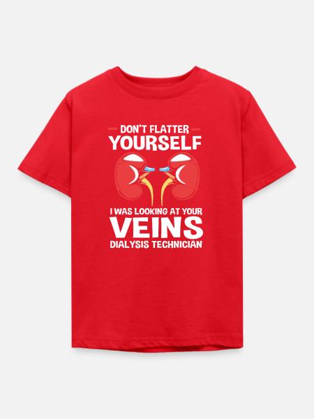 Dialyse-Techniker - Kinder T-Shirt - Rot