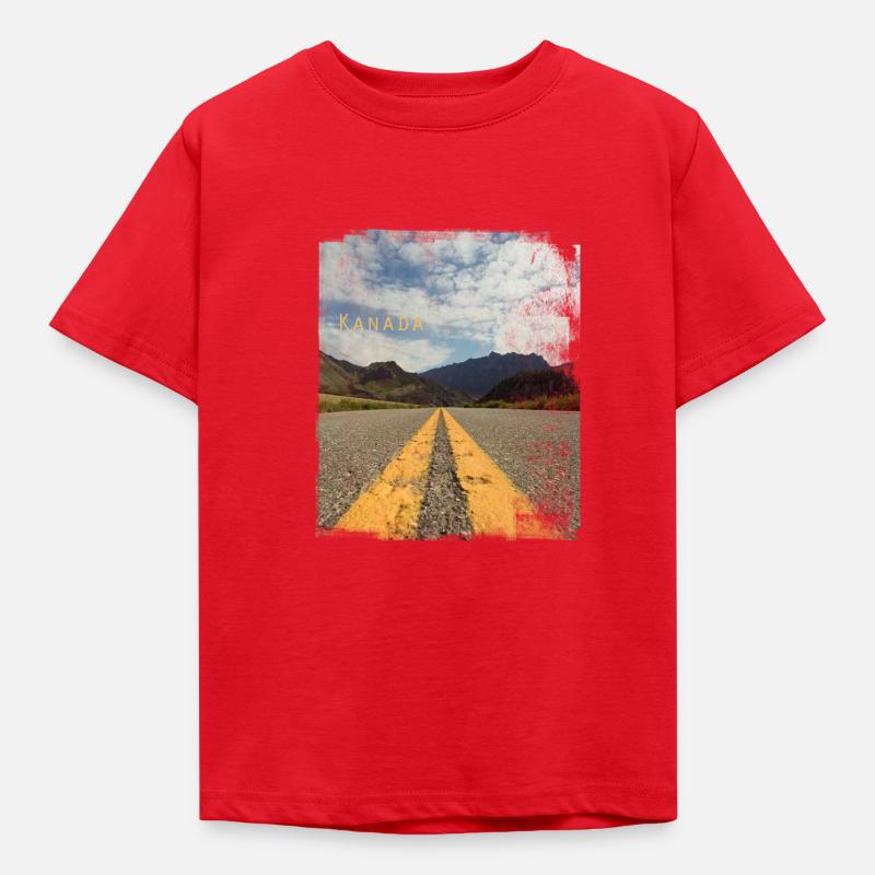 Canada - Kids' T-Shirt - red