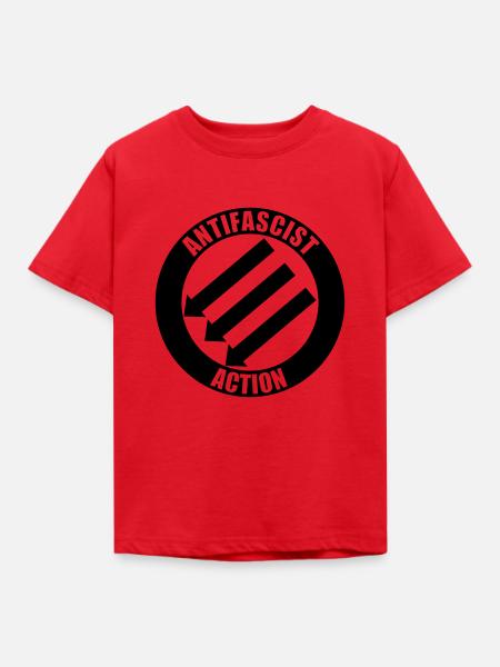 Antifaschistische Aktion - Kinder T-Shirt - Rot