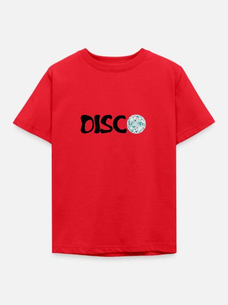 Disco - Kinder T-Shirt - Rot