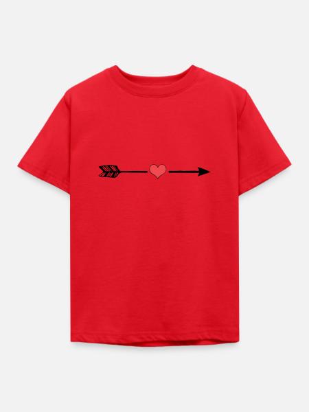 Pfeil - Kinder T-Shirt - Rot