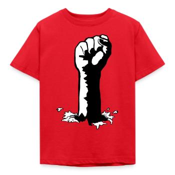 poing - T-shirt Enfant - rouge - Devant - AI Model Kid Male (0cm)