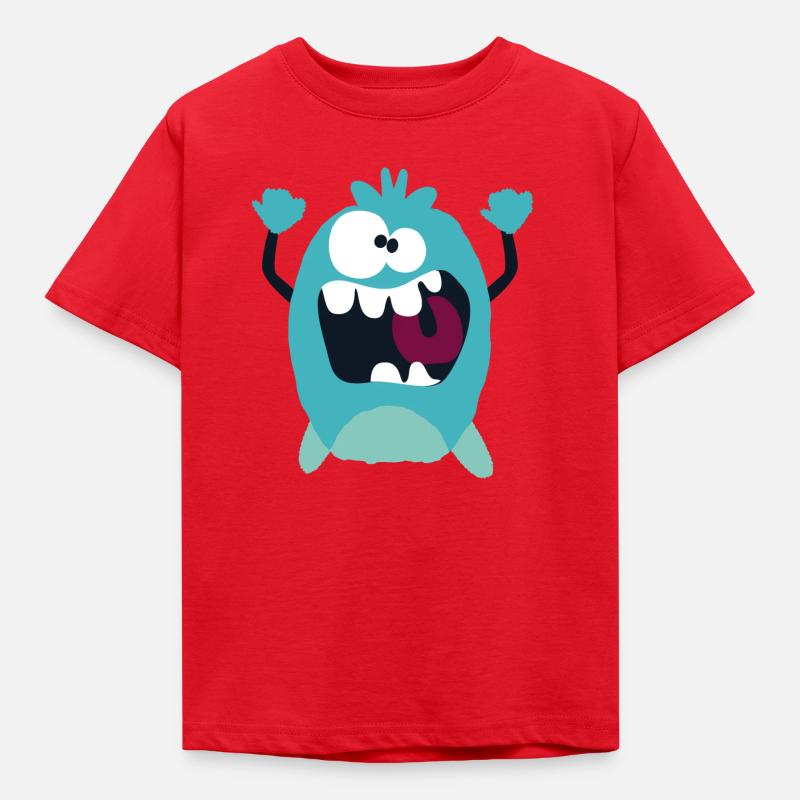 Alexandro - Monster Cool Collection - Kinder T-Shirt - Rot