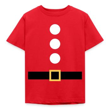 Pere Noel - Kinder T-Shirt - Rot - Vorne - AI Model Kid Male (0cm)