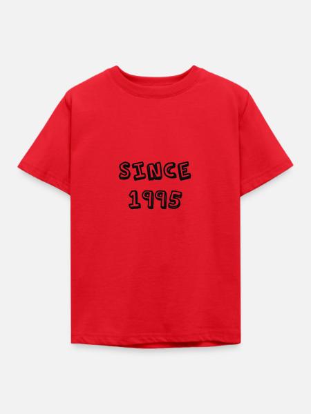 Since 1995 - Kinder T-Shirt - Rot