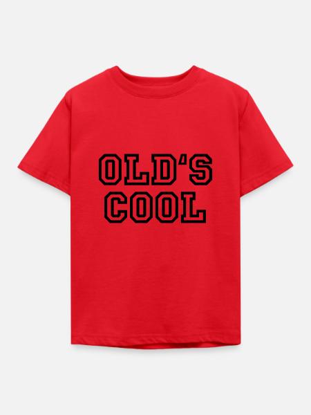old's cool - Kinder T-Shirt - Rot