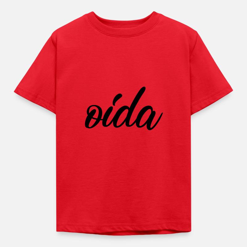 oida - Kinder T-Shirt - Rot