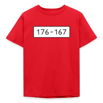 Panzerknacker 6 Nummern Gruppenkostüme Fasching - Kinder T-Shirt - Rot - Vorne - AI Model Kid Male (0cm)