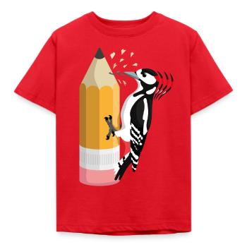 Agréable et pointu - T-shirt Enfant - rouge - Devant - AI Model Kid Male (0cm)