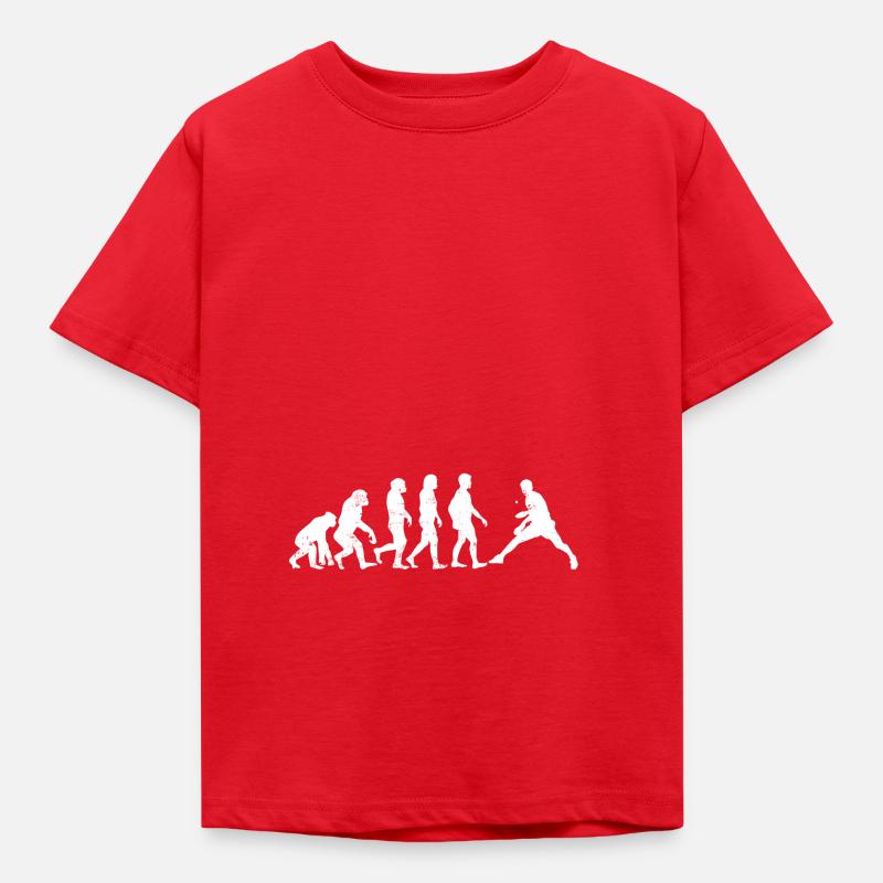 table de ping-pong cadeau tt le tennis évolution - T-shirt Enfant - rouge
