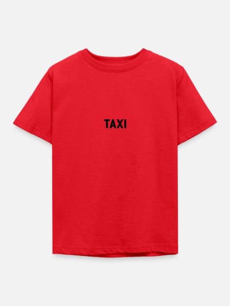 Taxi logo - Kinder T-Shirt - Rot