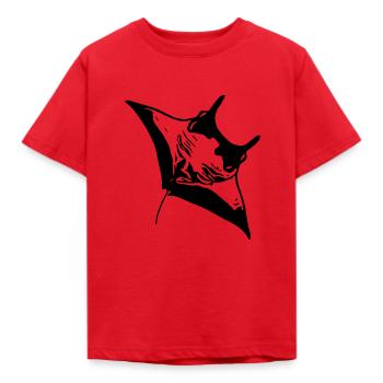 manta - T-shirt Enfant - rouge - Devant - AI Model Kid Male (0cm)