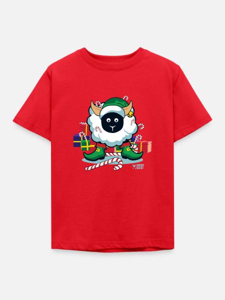 Ewe, ein Elf? - Kinder T-Shirt - Rot
