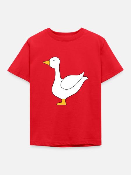 Beste Gans - Kinder T-Shirt - Rot