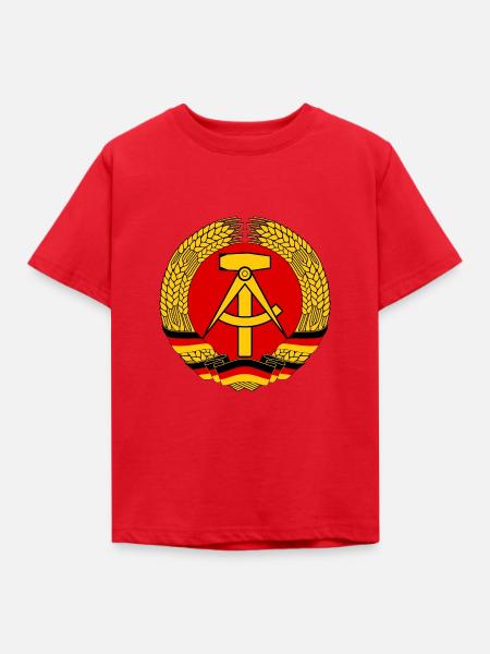 DDR Logo - Kinder T-Shirt - Rot