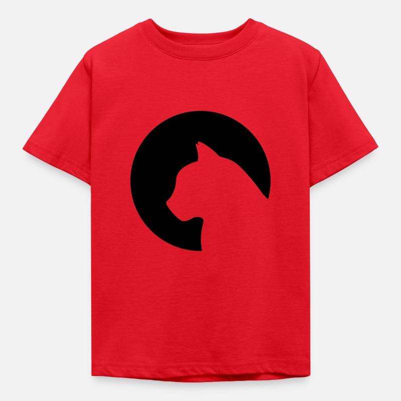 chat - T-shirt Enfant - rouge