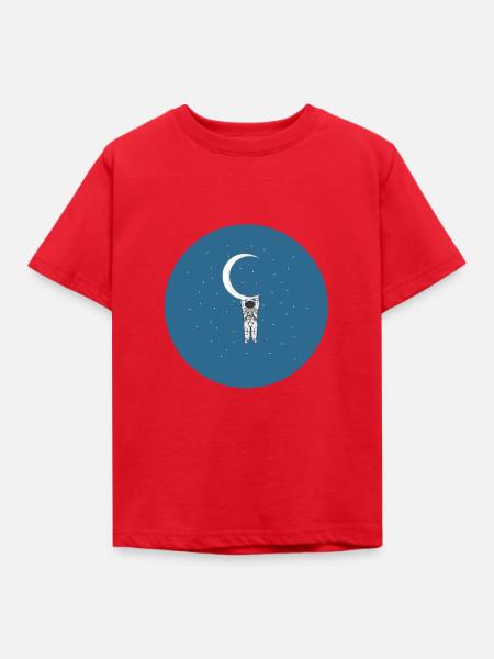 Astronaut - Kinder T-Shirt - Rot