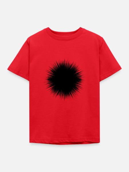 Geometrische Form - Kinder T-Shirt - Rot