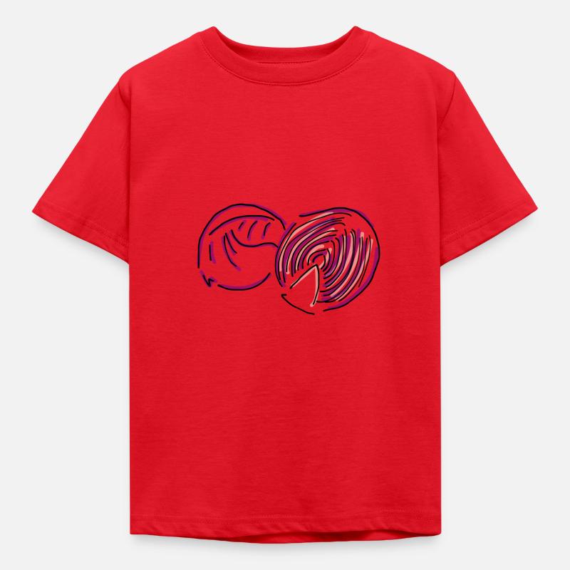 red cabbage - Kids' T-Shirt - red