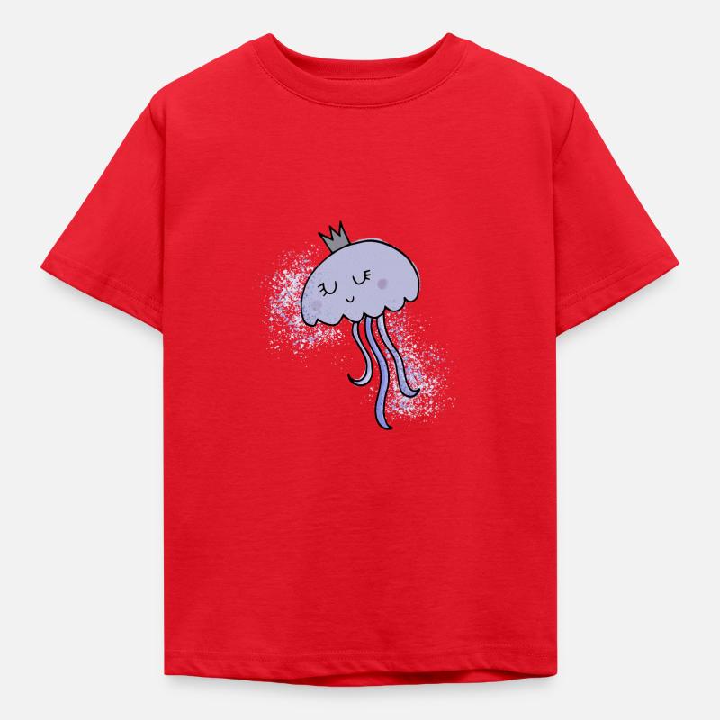 Jellyfish Kidz - Kids' T-Shirt - red