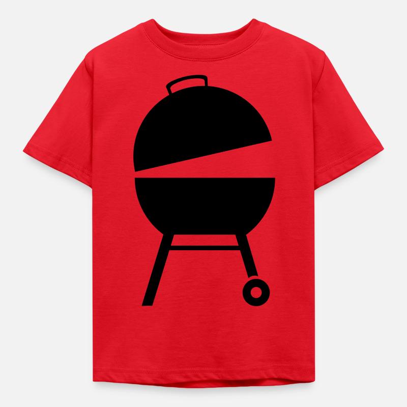 Grill - Kinder T-Shirt - Rot